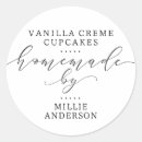 Search for homemade goods stickers Home bakery