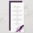 Search for purple and gold menus Plum