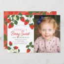 Search for strawberry invitations Floral