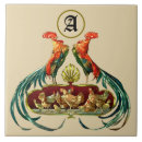 Search for chicken art tiles Vintage