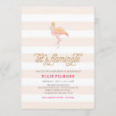 Search for flamingo baby shower invitations Let's flamingle