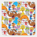 Search for puppet show stickers Sesame street