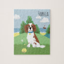 Search for girl and dog puzzles For kids
