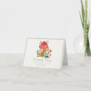 Search for mushrooms thank you cards Whimsical