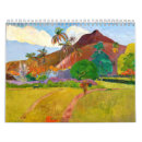 Search for famous painting calendars Landscape