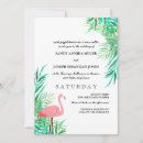 Search for flamingo wedding invitations Watercolor