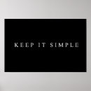 Search for keep it simple posters Modern