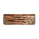 Search for western wedding return address labels Country
