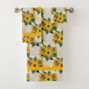 Search for yellow sunflower bathroom accessories Country