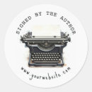 Search for authors stickers Writing