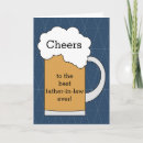 Search for funny father in law cards Beer