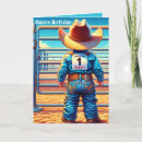 Search for cowboy birthday cards Western