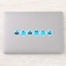 Search for monster face stickers Kids