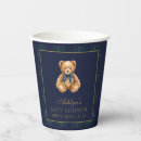 Search for teddy bear paper cups Preppy baby shower