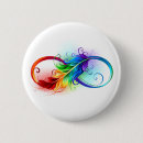 Search for infinity symbol badges Rainbow