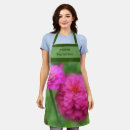 Search for pink text aprons Floral