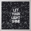 Search for let your light shine posters Inspirational