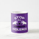 Search for domestic mugs Domestic violence awareness