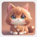 Search for kawaii cat stickers Adorable