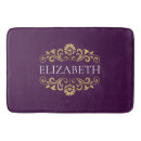 Search for purple bath mats Girly