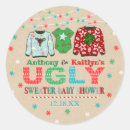 Search for ugly sweater stickers Festive