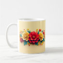 Search for 3d pattern mugs Flower