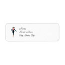 Search for 50s return address labels Red