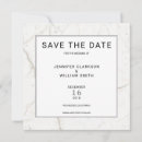 Search for marble save the dates White