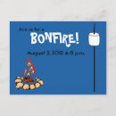 Search for summer bonfire invitations Marshmallows