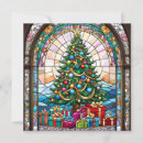 Search for stained glass christmas cards Festive