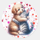 Search for valentines day puppy stickers Dog