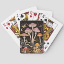 Search for mushroom playing cards Whimsical