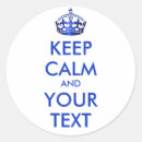 Search for keep calm stickers Crown