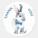 Search for grey rabbit stickers Baby shower
