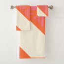 Search for orange bath towels Pink and orange