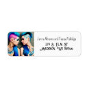 Search for tattoo return address labels Pink
