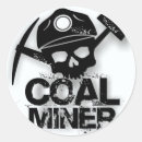 Search for miners stickers Coal miner