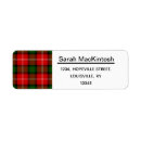 Search for scotland return address labels Plaid