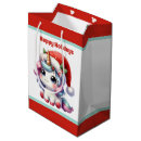 Search for unicorn christmas gift bags Festive