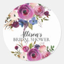 Search for plum stickers Floral baby shower
