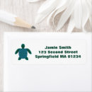 Search for green sea turtle return address labels Ocean