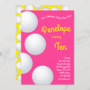 Search for mini golf birthday invitations Cute