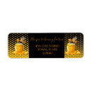 Search for metallic gold labels Beekeeping