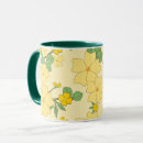 Search for flower stickers mugs Yellow flowers