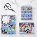 Search for christmas for dogs wrapping paper Whimsical