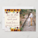 Search for pumpkin save the dates Sunflower
