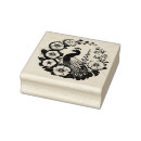 Search for peacock rubber stamps Blue