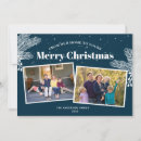 Search for dark blue christmas cards Modern