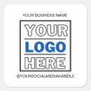 Search for classic square stickers Business