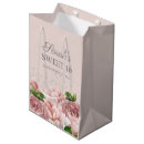 Search for silver glitter gift bags Sweet 16 birthday party